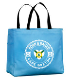 Born & Raised CB Heart Flag Tote Bag