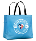 Born & Raised Heart Flag NFLD Tote Bag