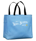 Just A NS Guy Yellow Compass Tote