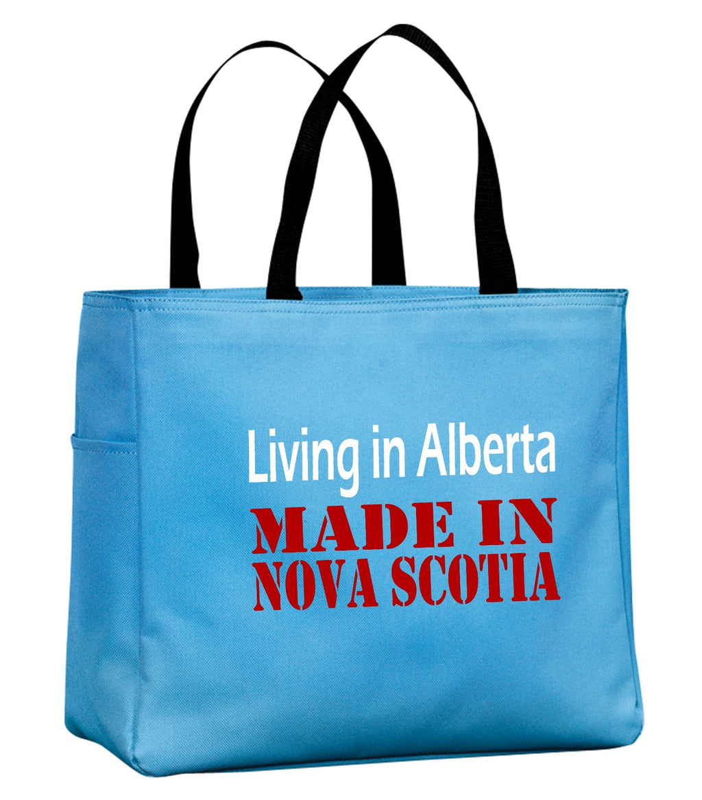 Living In Alberta Made In NS Tote template