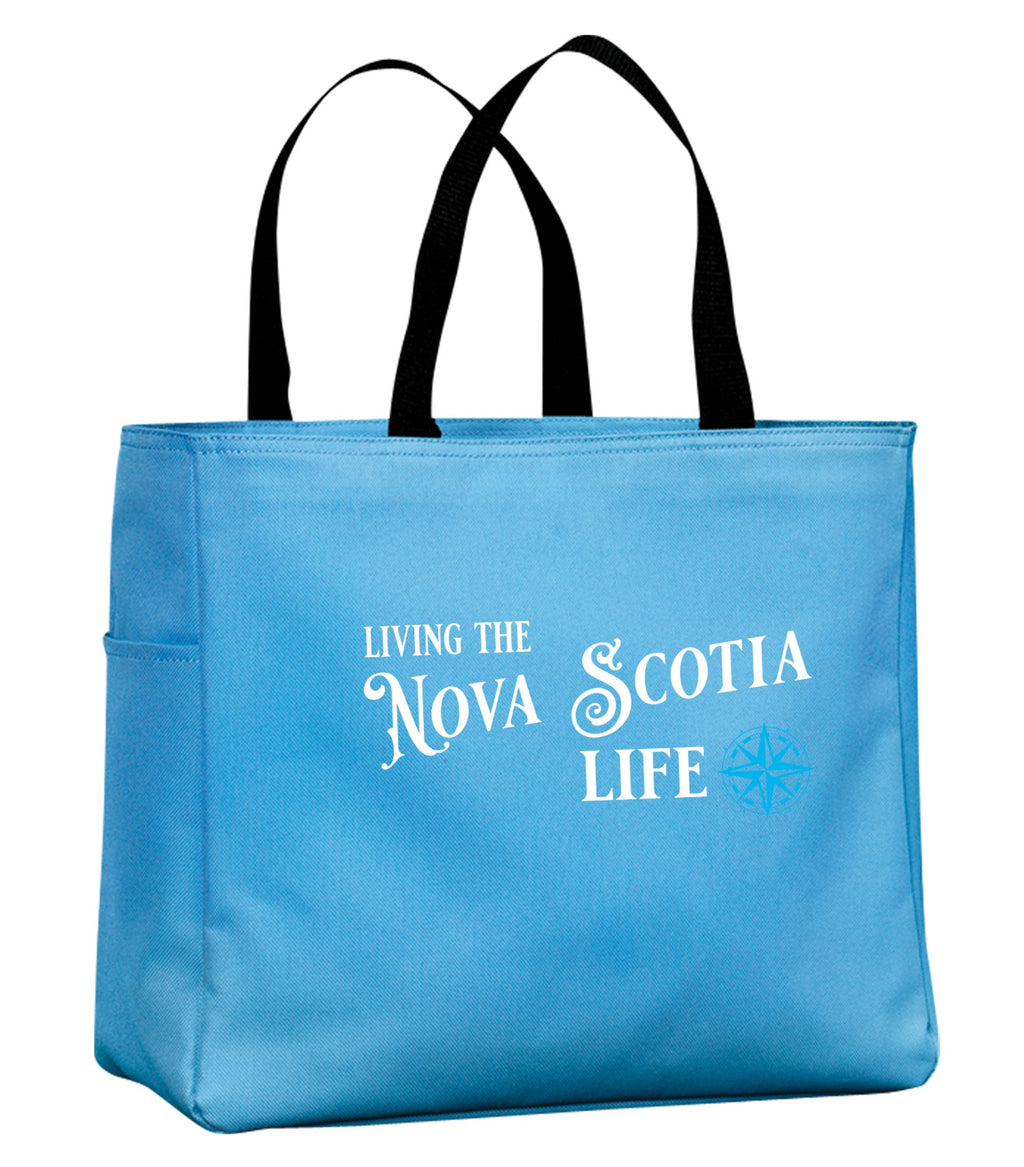 Living The NS Life Blue Compass Tote template