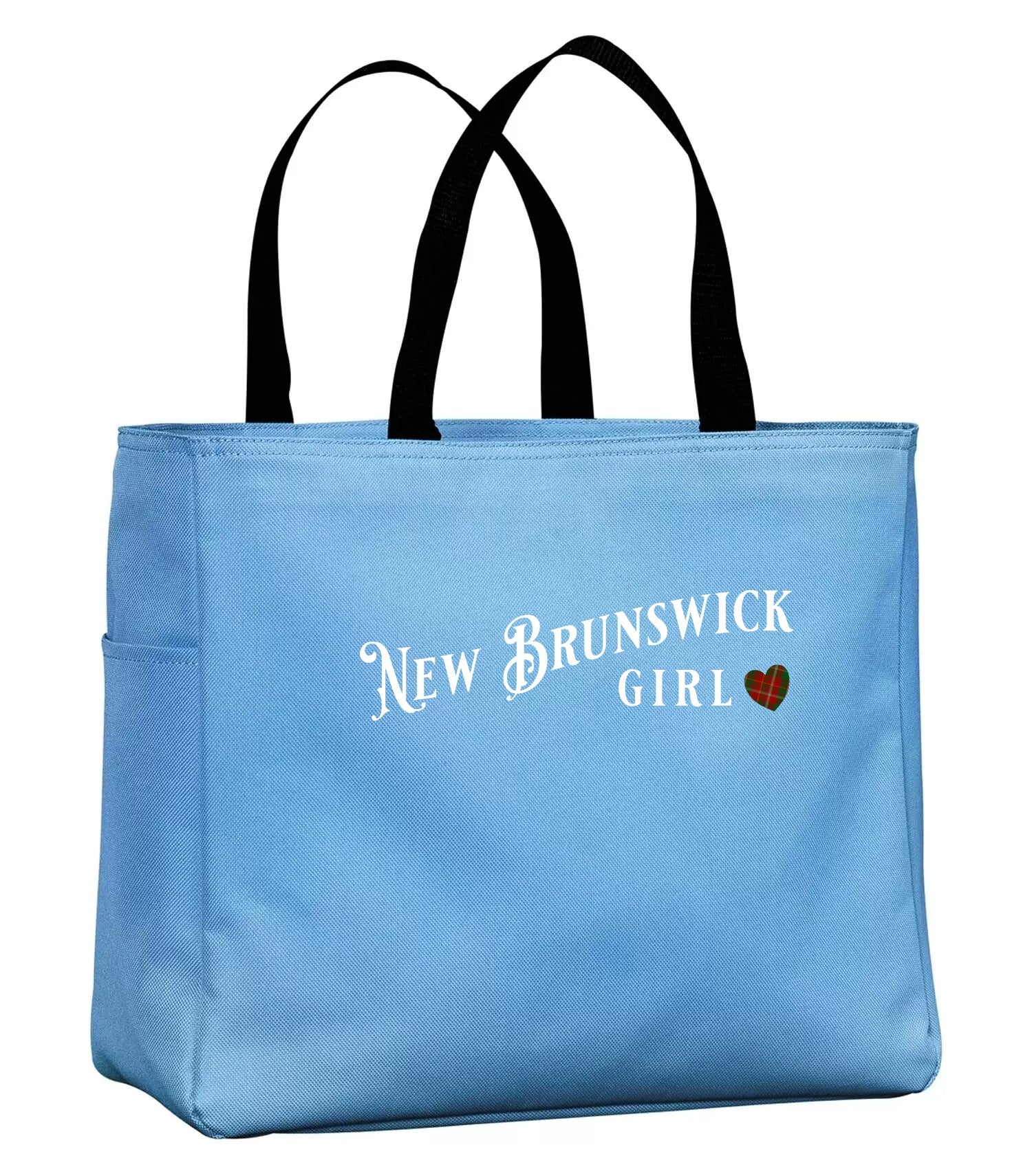 New Brunswick Girl Tartan Tote Bag