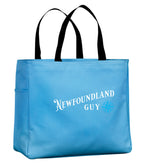 NFLD Guy Blue Compass Tote Bag