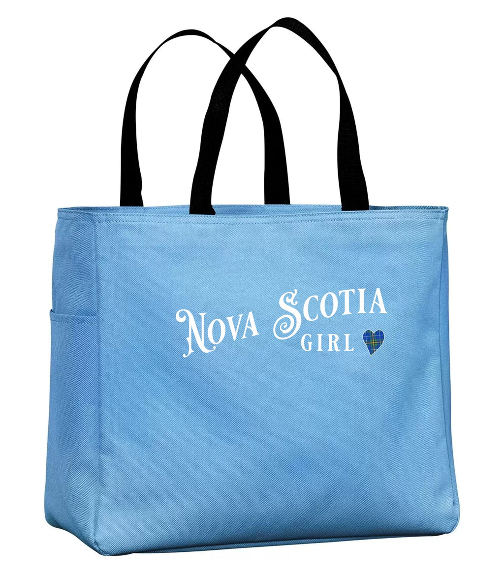 Ns Girl Tartan Heart Tote