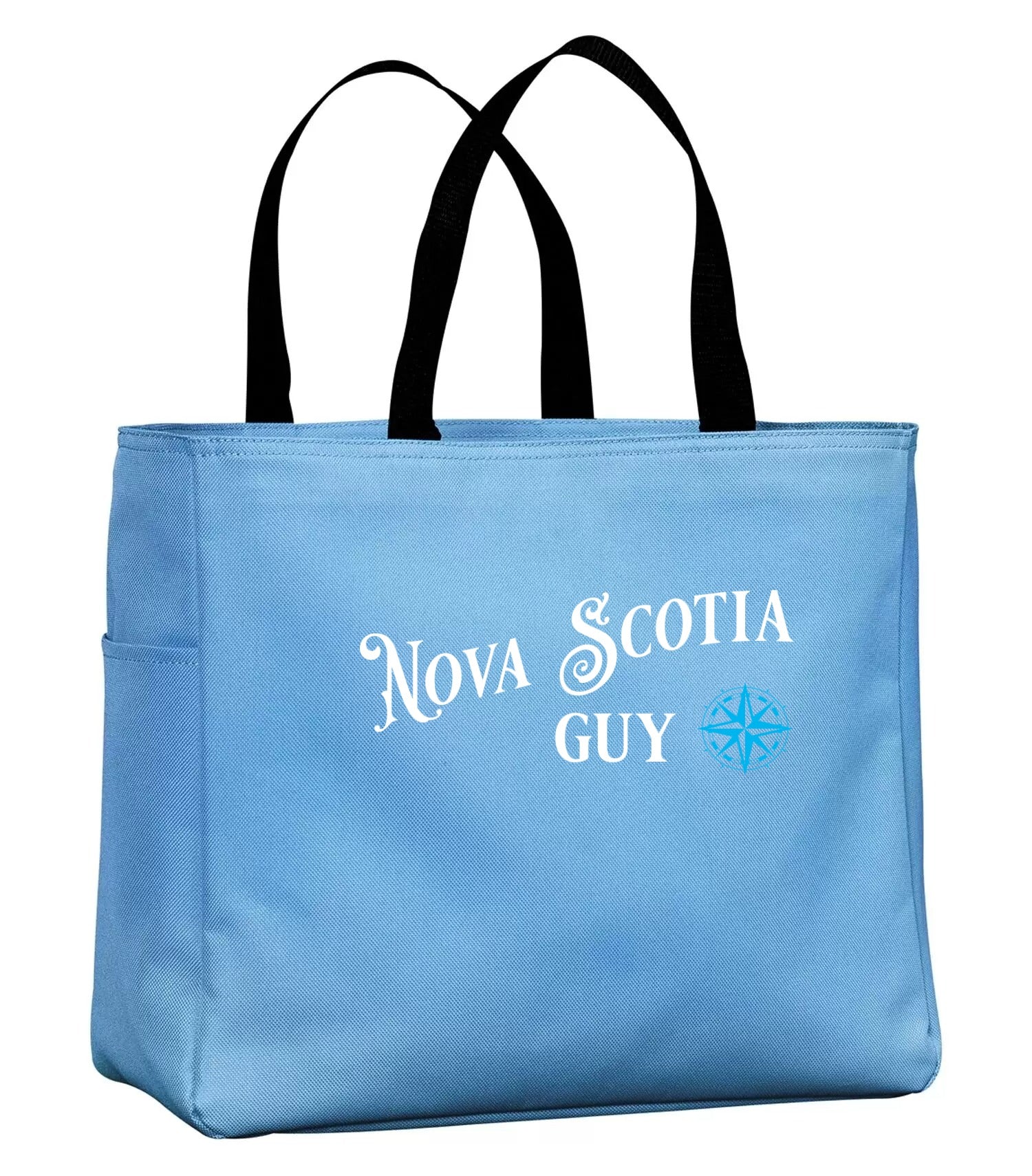 Ns Guy Blue Compass Tote