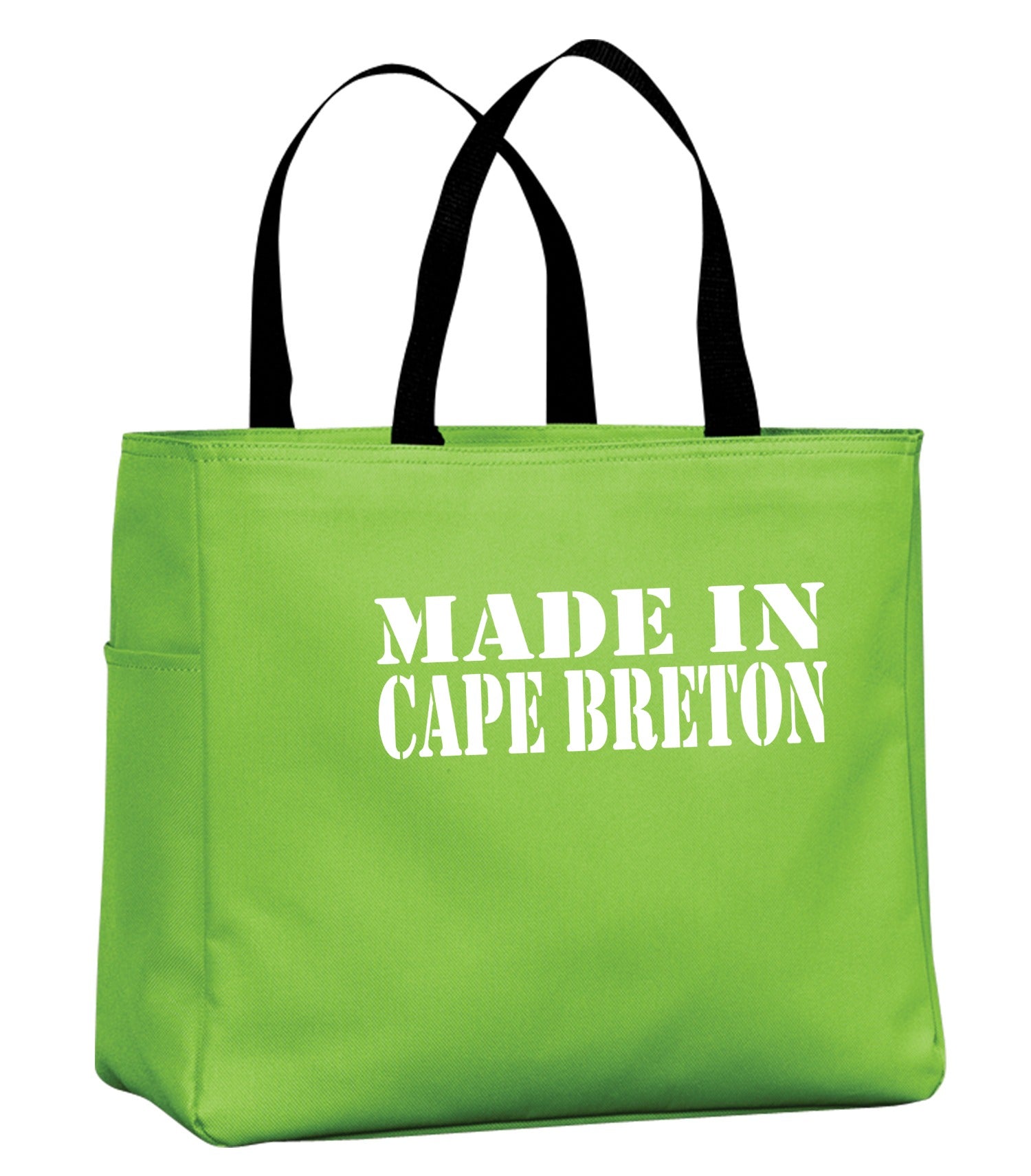 Made In CB White Lettering Tote Bag