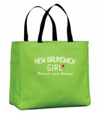 Forever and Always New Brunswick Tote Bag in Lime