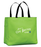 Just A CB Girl Tartan Tote Bag