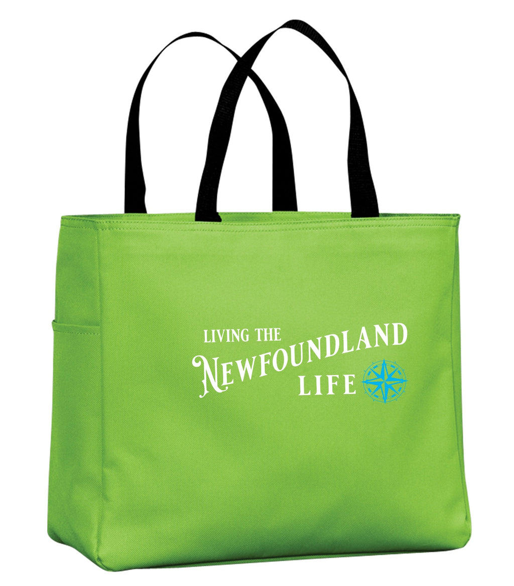 Living The NFLD Life Blue Compass Tote Bag