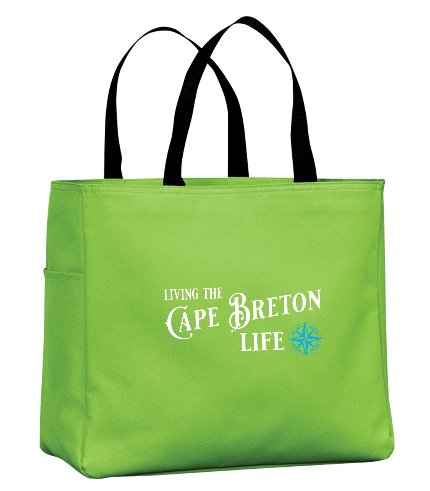 Living The NS Life Blue Compass Tote Bag