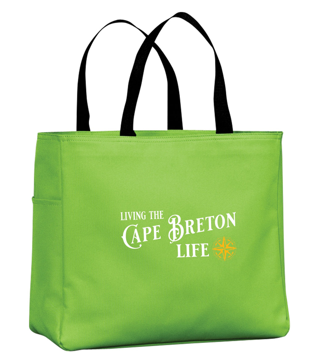 Living The NS Life Yellow Compass Tote Bag