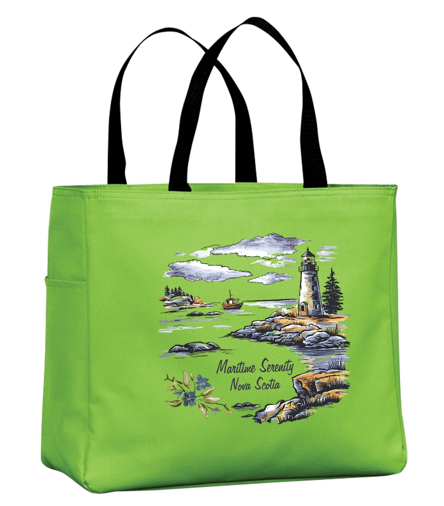 Maritime Serenity NS Tote Bag