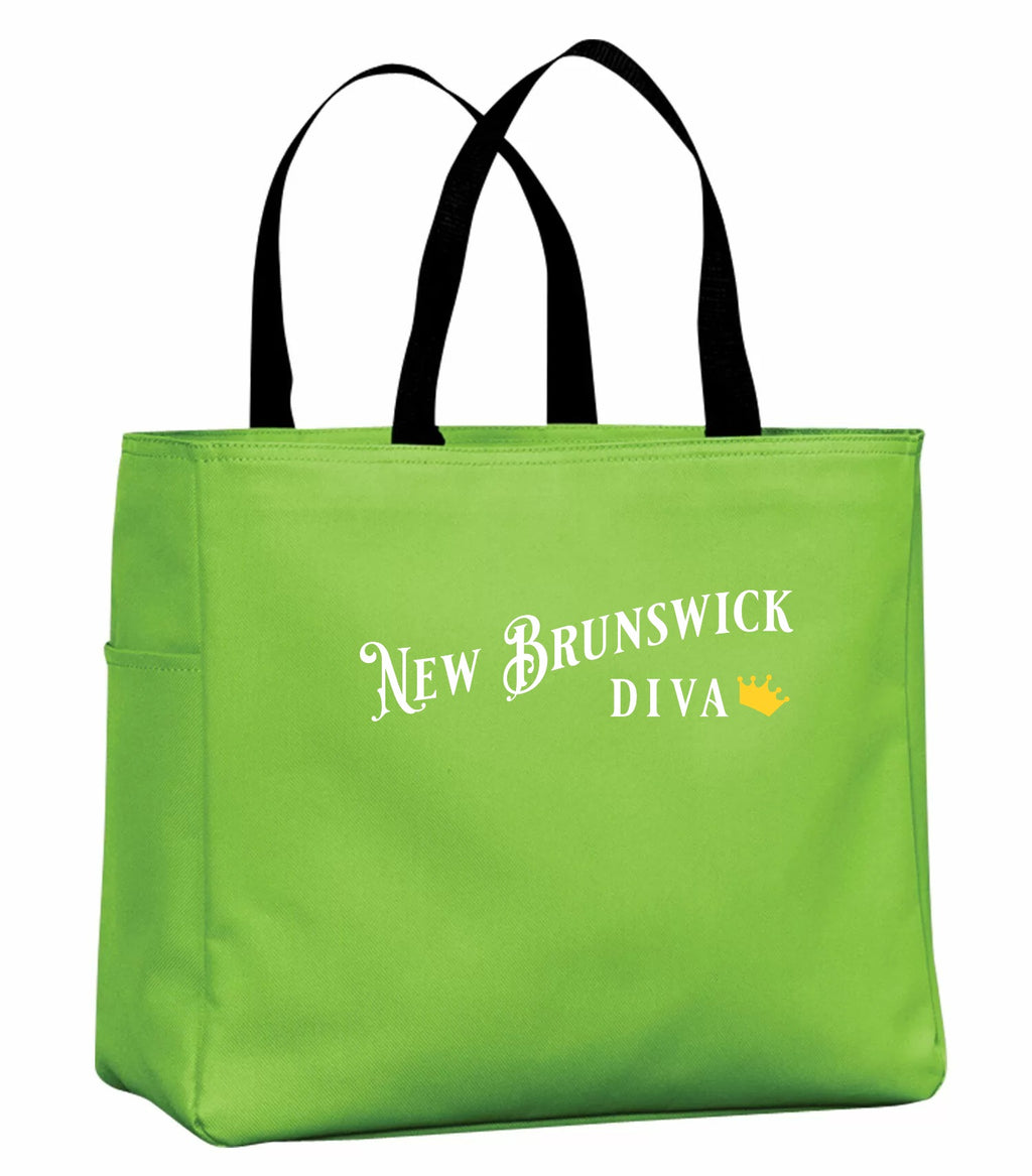 New Brunswick Diva Tote Bag in Lime
