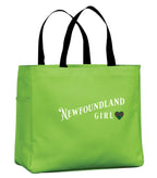NFLD Girl Tartan Tote Bag
