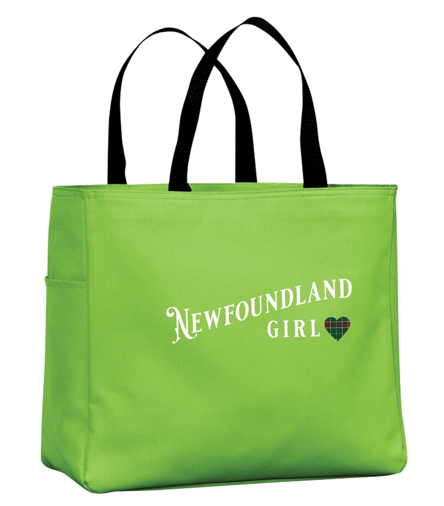 NFLD Girl Tartan Tote Bag