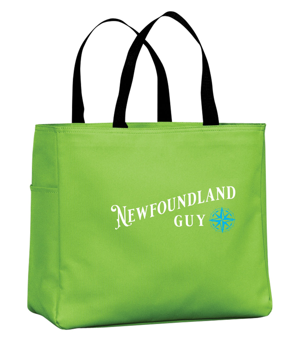 NFLD Guy Blue Compass Tote Bag