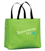 NFLD Guy Blue Compass Tote Bag