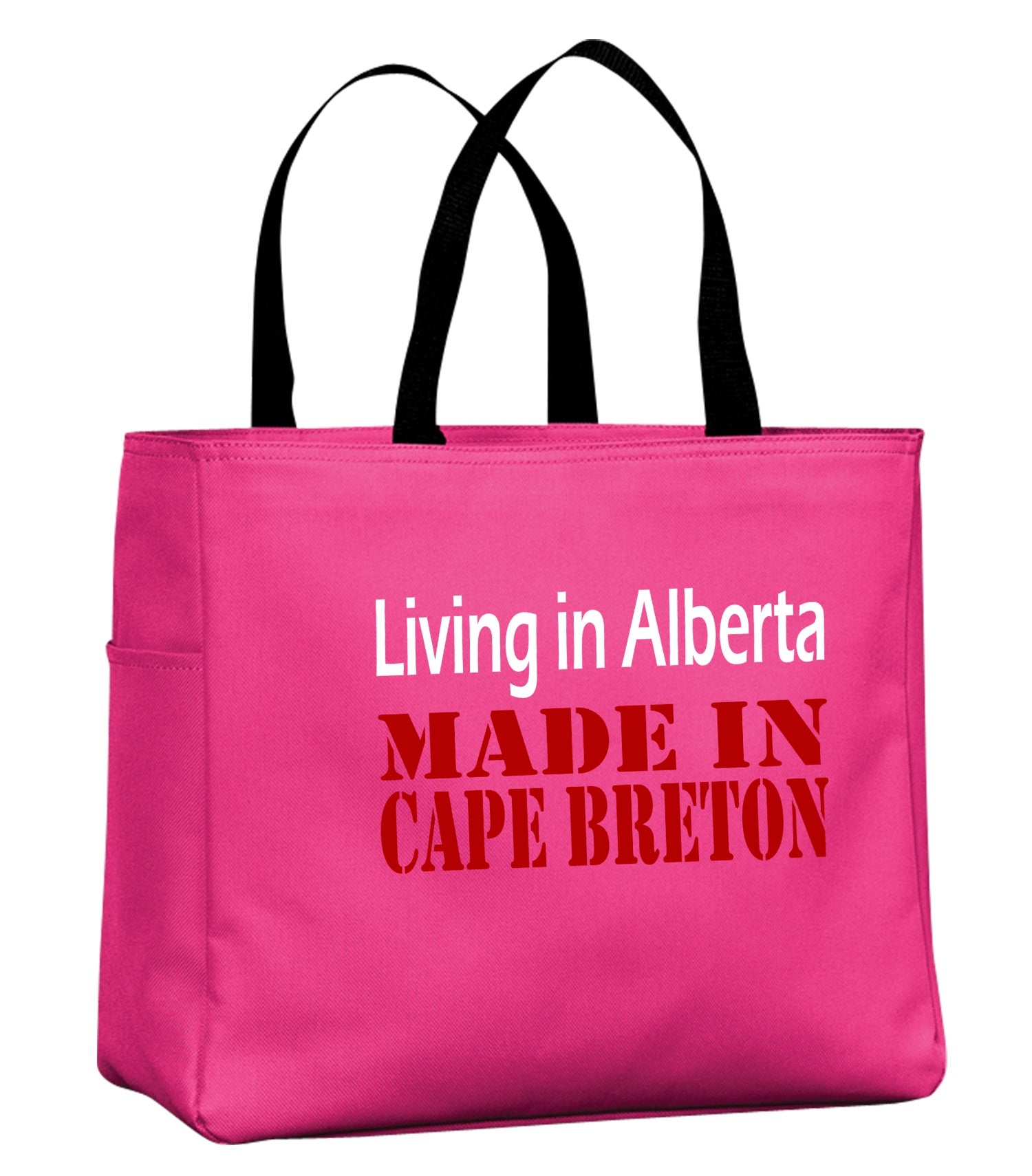 Living In Alberta Made In Cape Breton Tote Bag