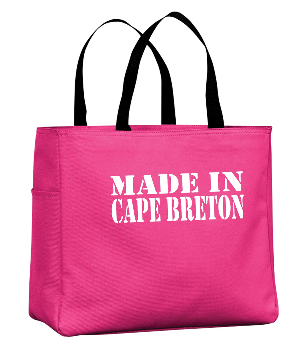 Made In CB White Lettering Tote Bag