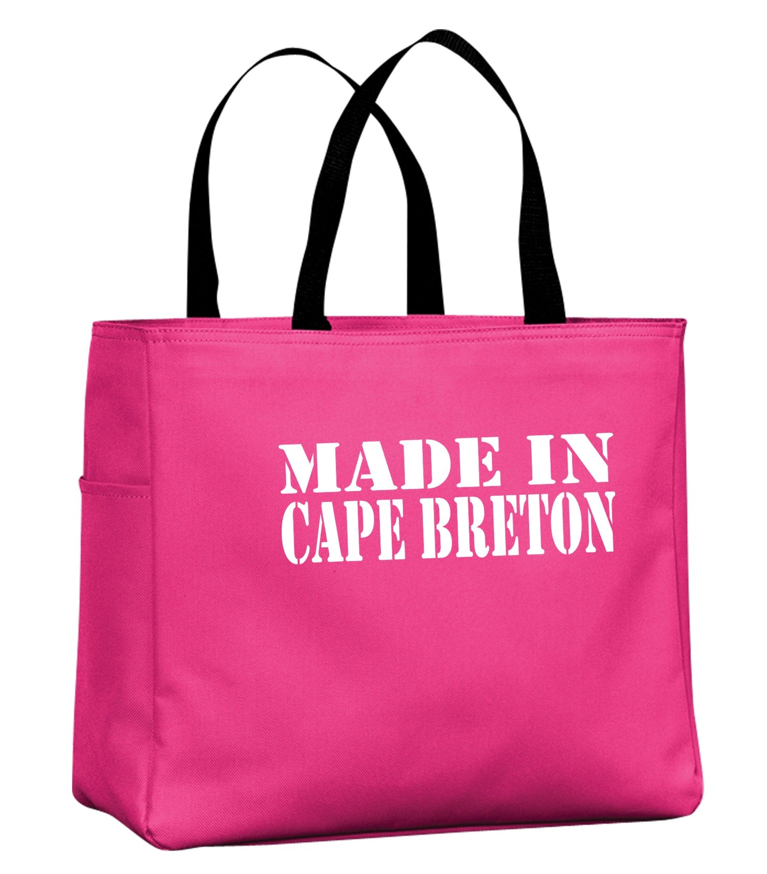 Made In CB White Lettering Tote Bag