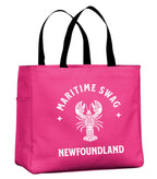 Maritime Swag NFLD White Lobster Tote Bag