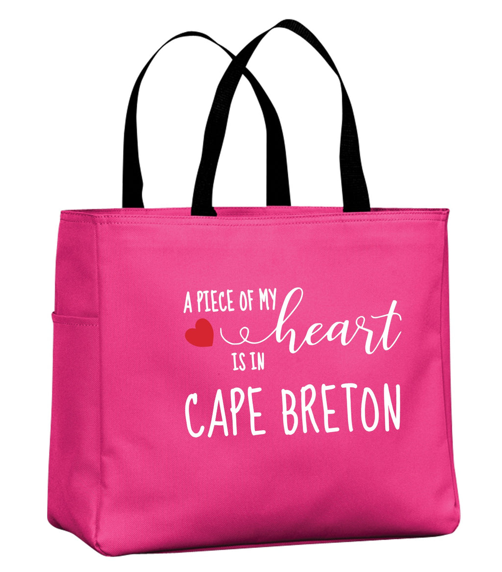 A Piece Of My Heart CB Red Heart Tote Bag