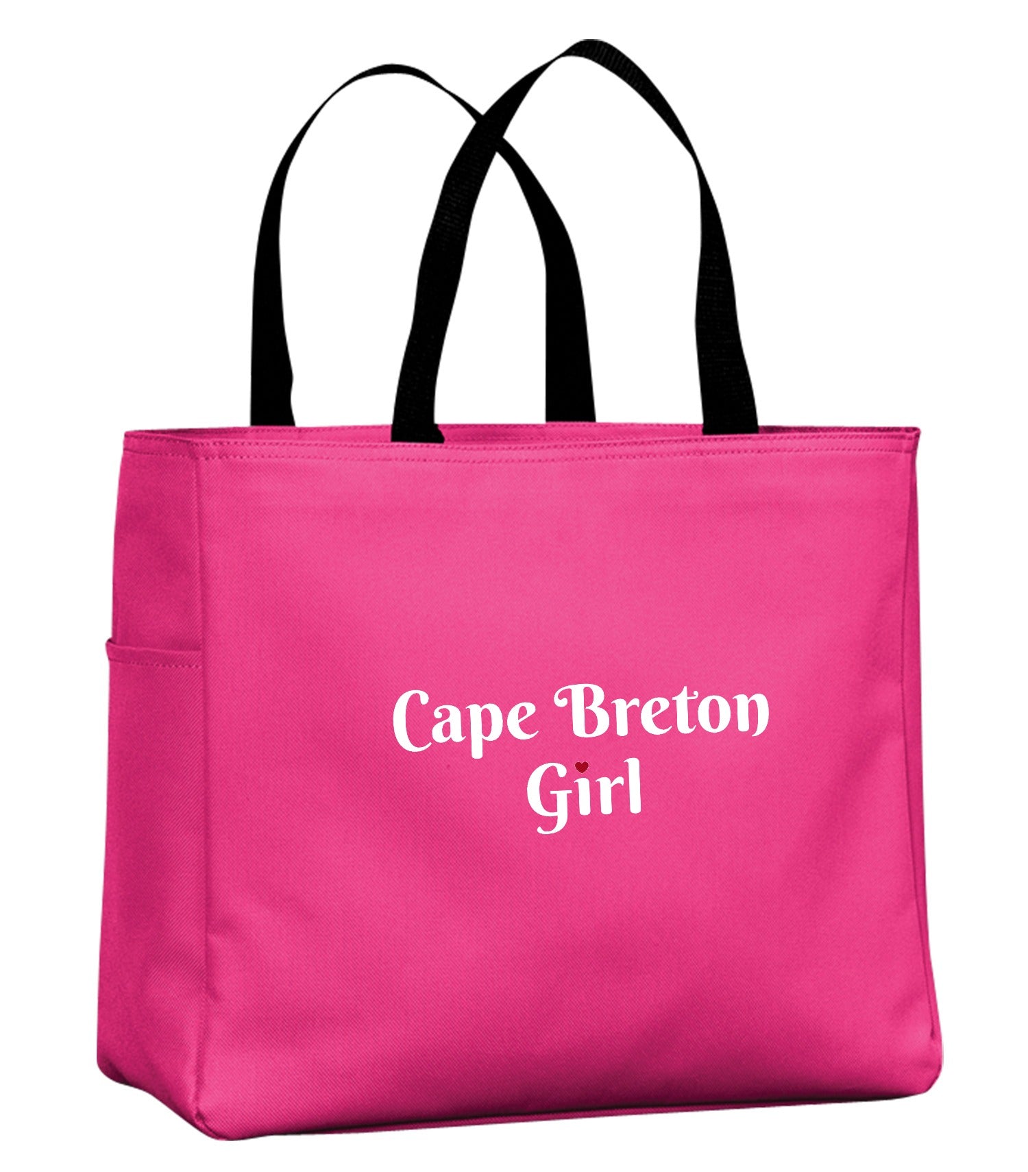 CB Girl Heart Dot Tote Bag