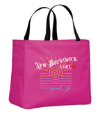 New Brunswick Girl Tote Bag in Tropical Pink