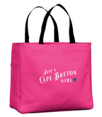 Just A CB Girl Tartan Tote Bag
