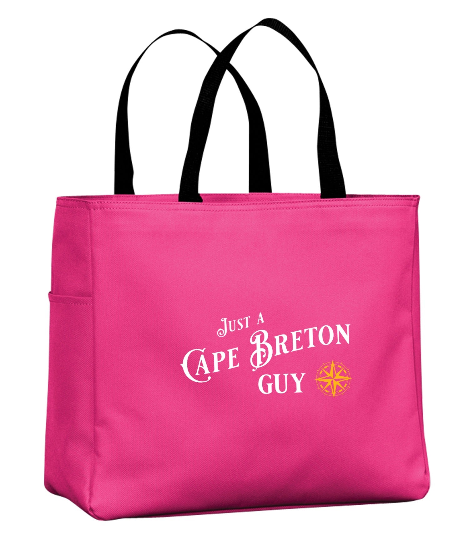 Just A CB Guy Yellow Compass Tote Bag