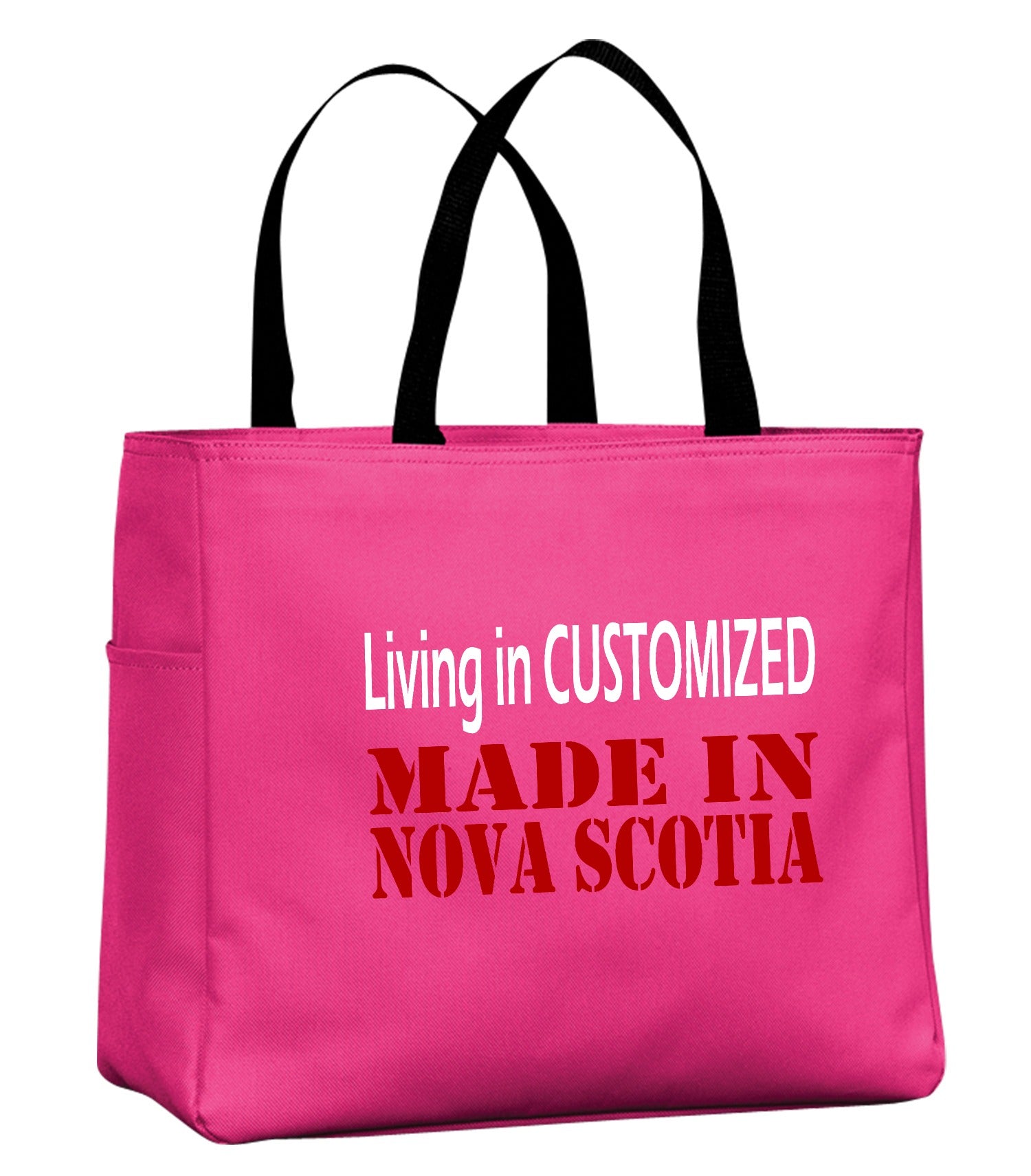 Living In Customized Made In NS Tote template