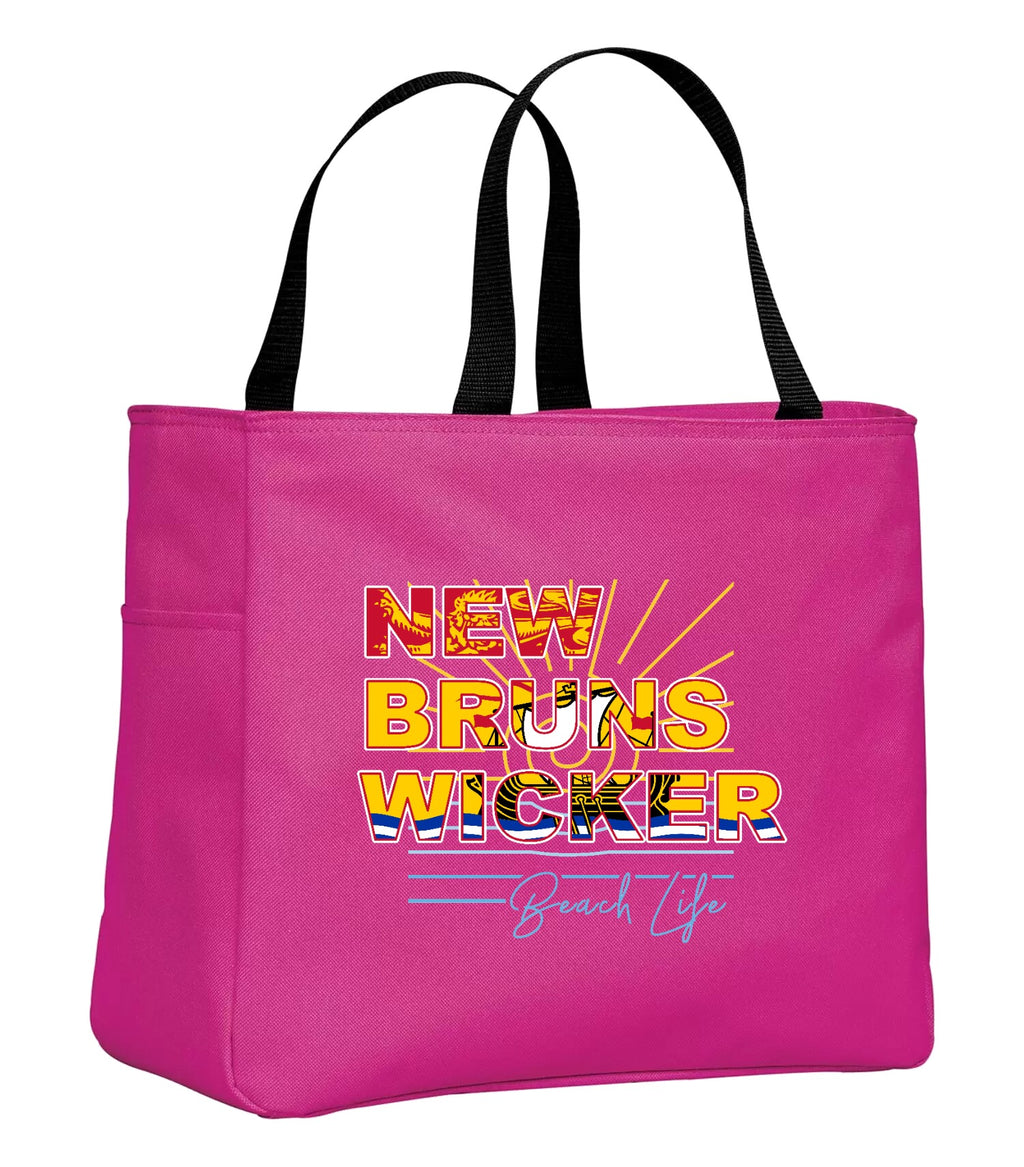 New Brunswicker Tote Bag in Tropical Pink