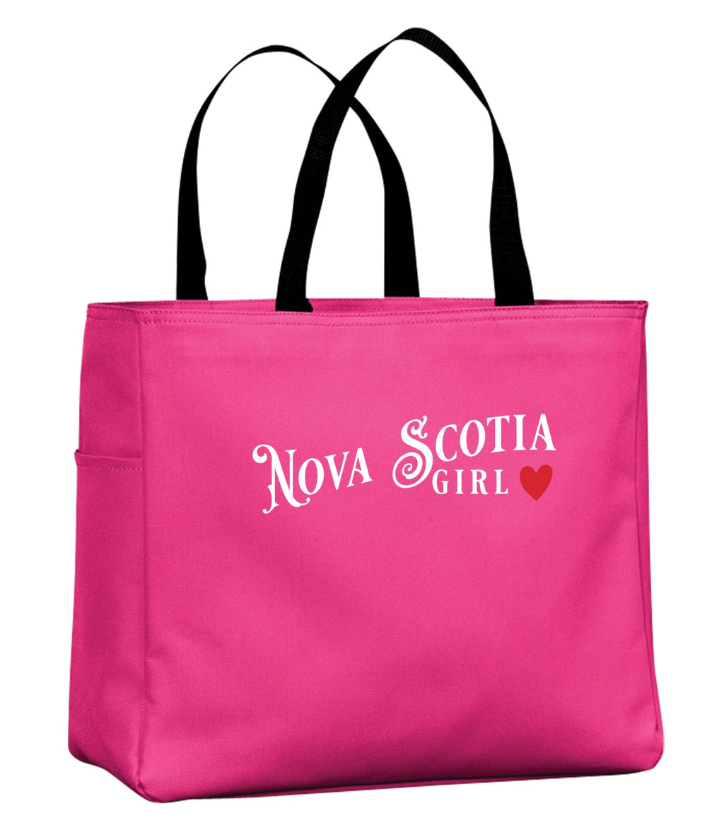 Ns Girl Red Heart Tote