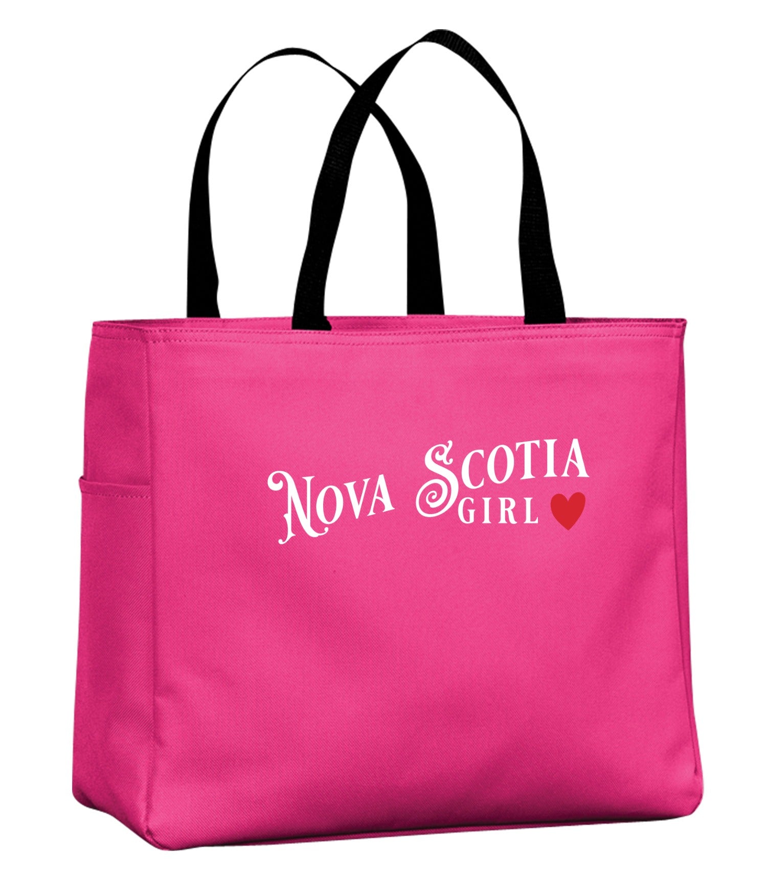 Ns Girl Red Heart Tote