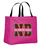 Saltwater Raised New Brunswick Tote Bag in Tropical Pink