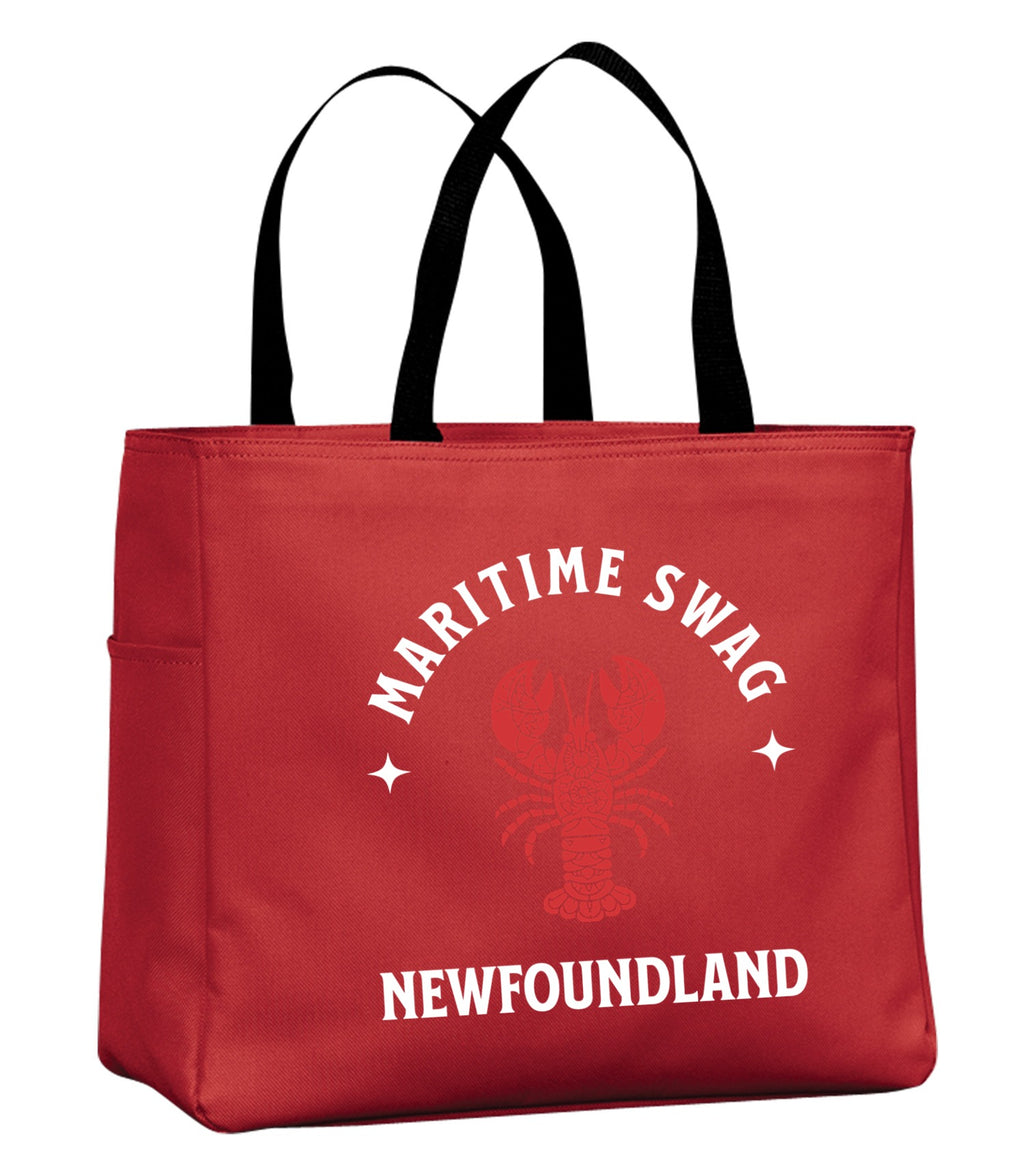Maritime Swag NFLD Red Lobster Tote Bag