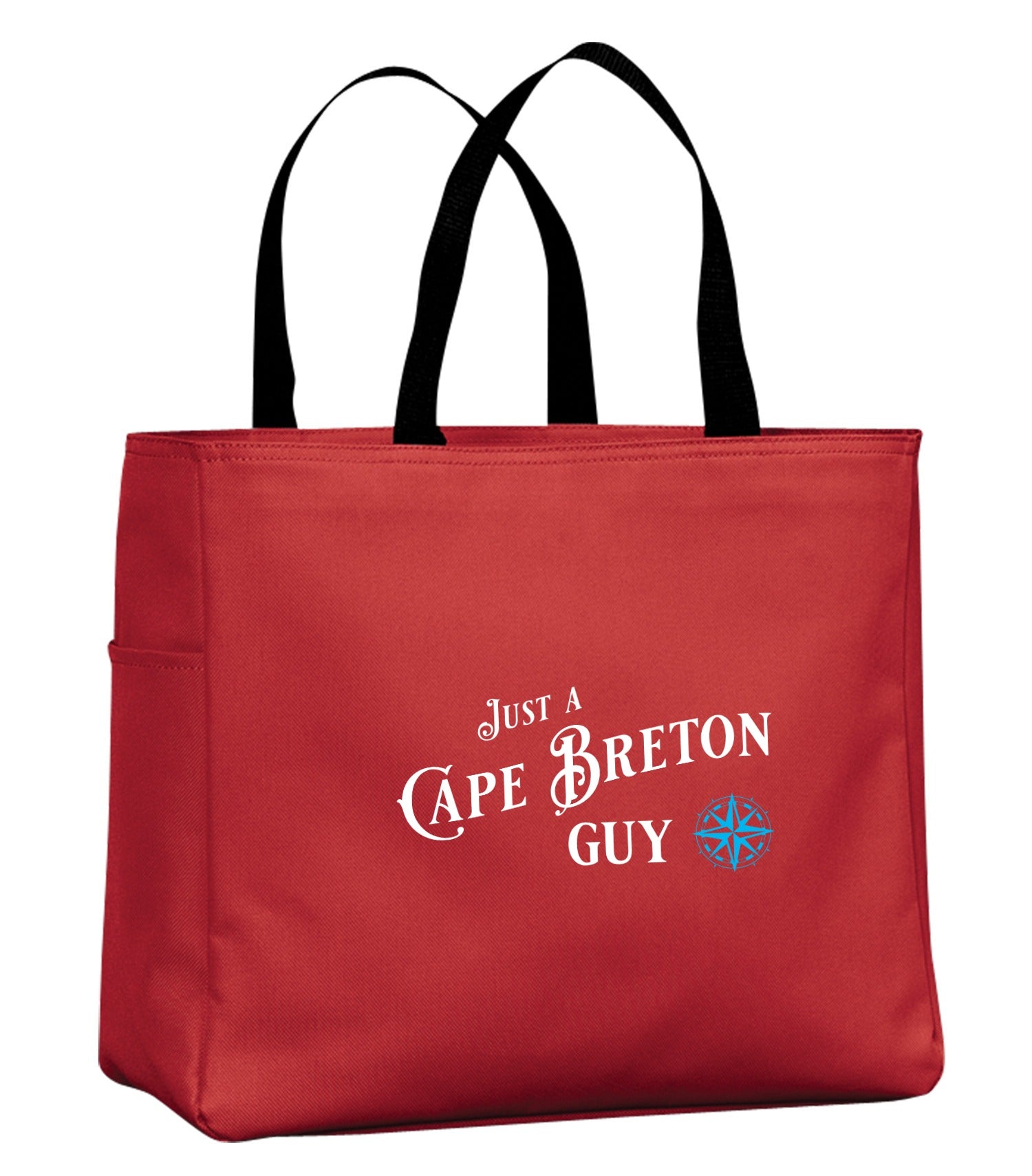 Just A CB Guy Blue Compass Tote Bag
