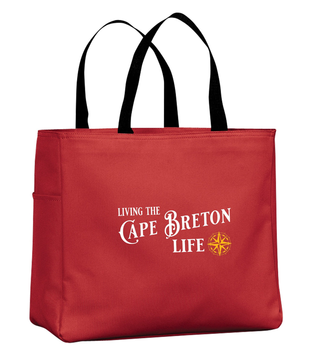 Living The NS Life Yellow Compass Tote Bag