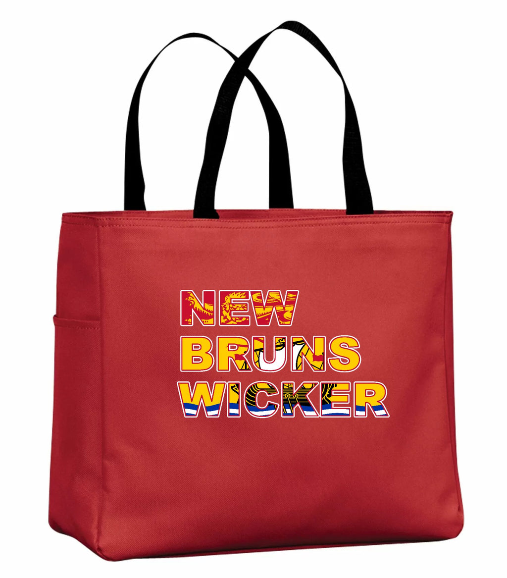 New Brunswicker Tote Bag in Red
