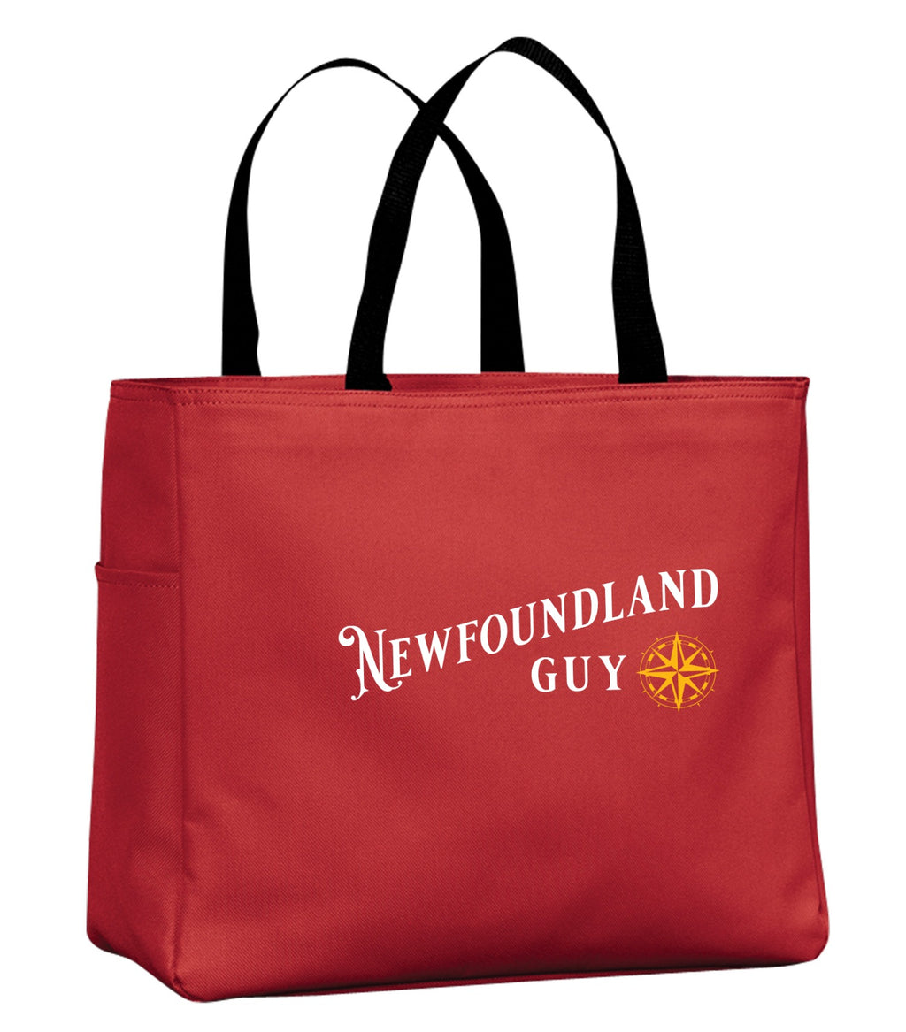 NFLD Guy Yellow Compass Tote Bag