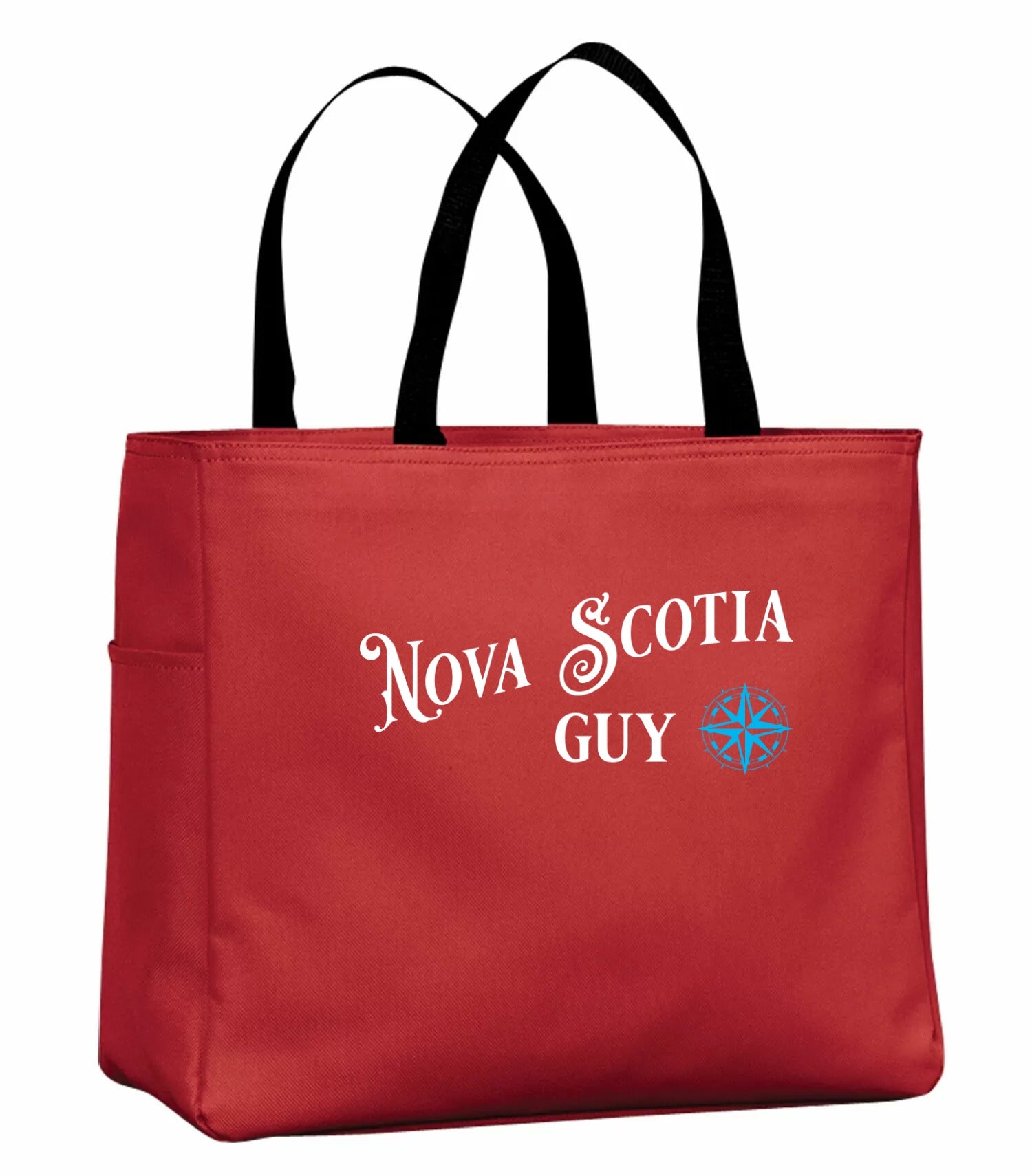 Ns Guy Blue Compass Tote