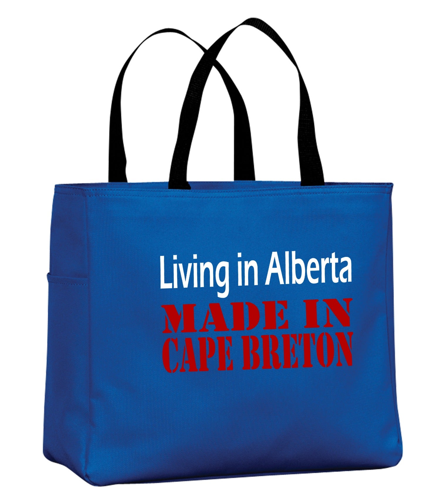 Living In Alberta Made In Cape Breton Tote Bag