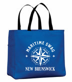 Maritime Swag New Brunswick Compass Tote Bag in Royal