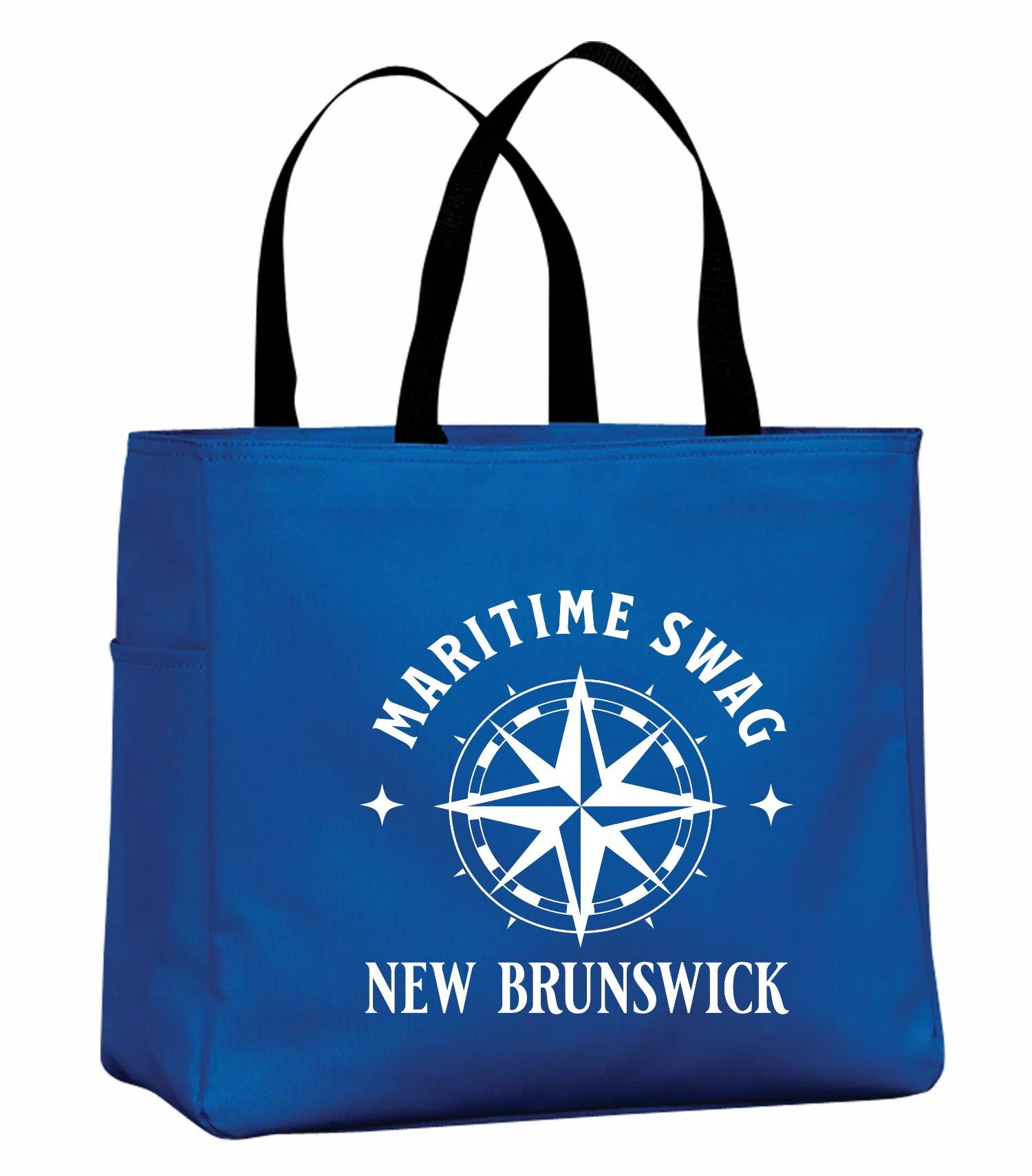 Maritime Swag New Brunswick Compass Tote Bag in Royal