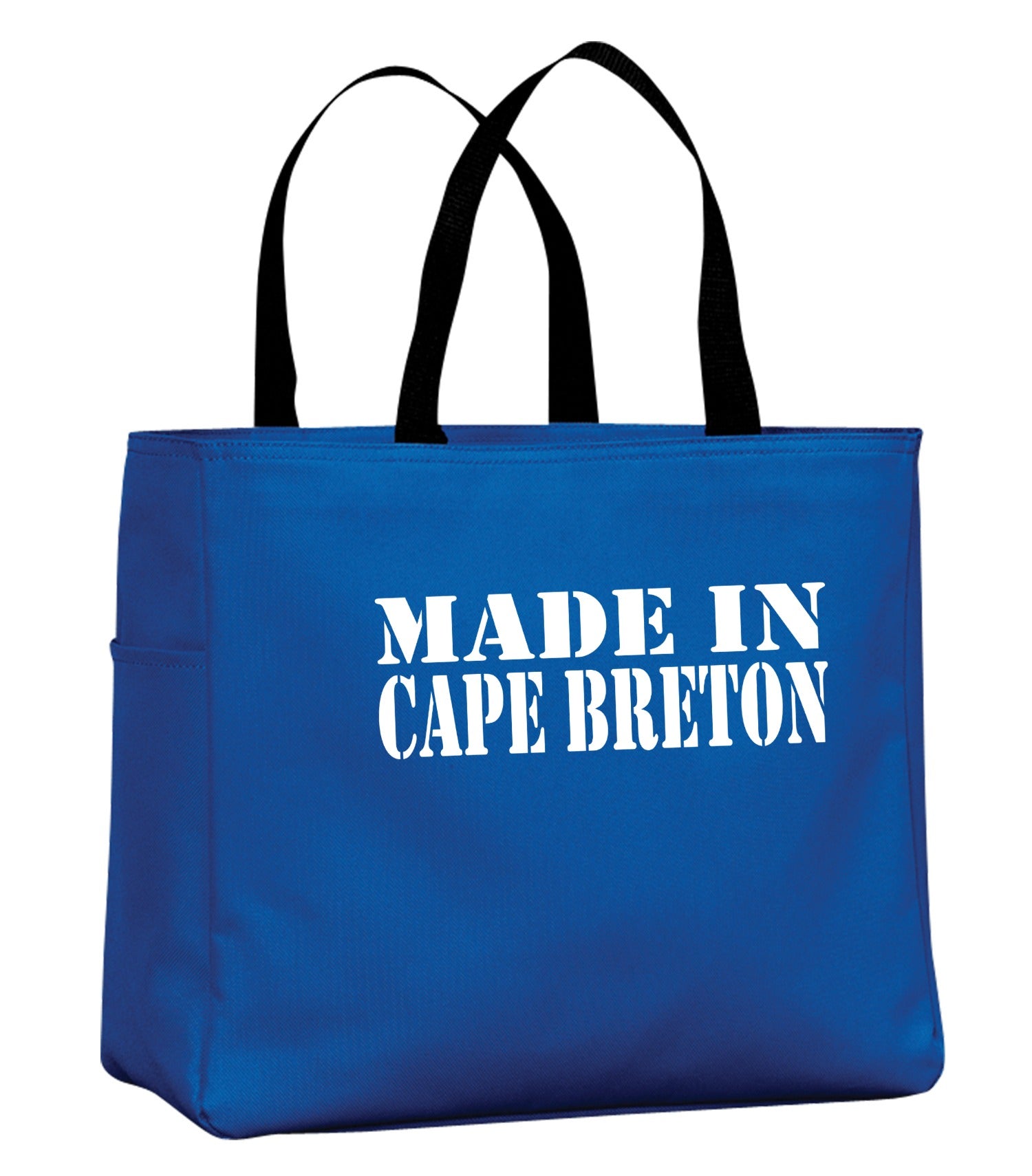 Made In CB White Lettering Tote Bag