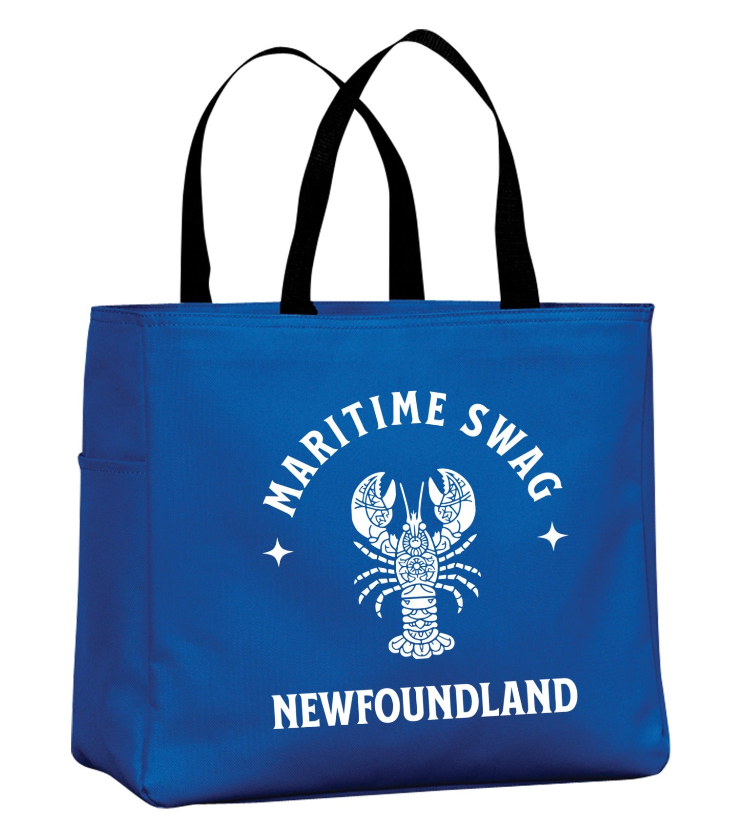 Maritime Swag NFLD White Lobster Tote Bag