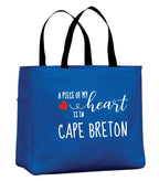 A Piece Of My Heart CB Red Heart Tote Bag