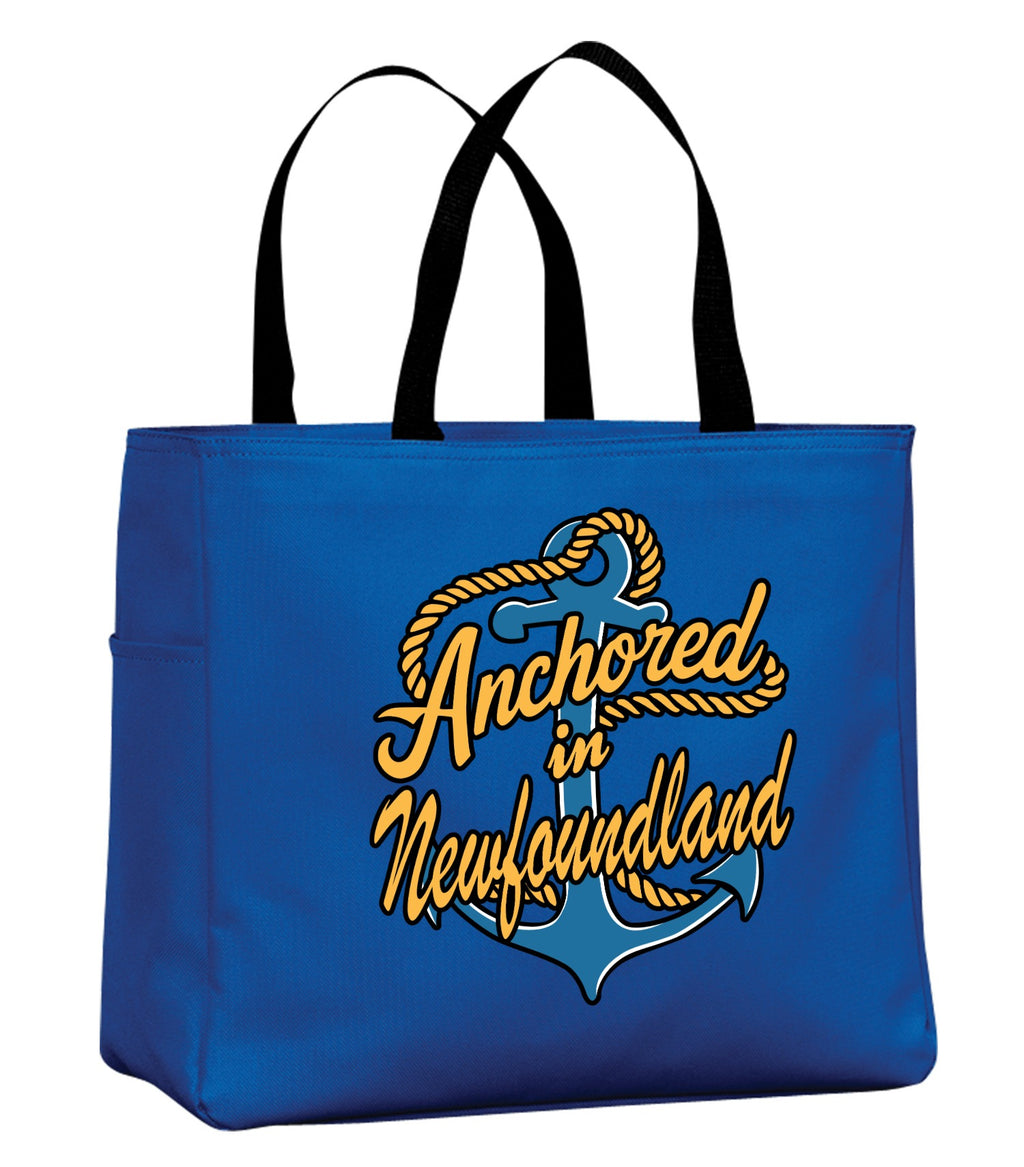 Anchored In NFLD Tote Bag