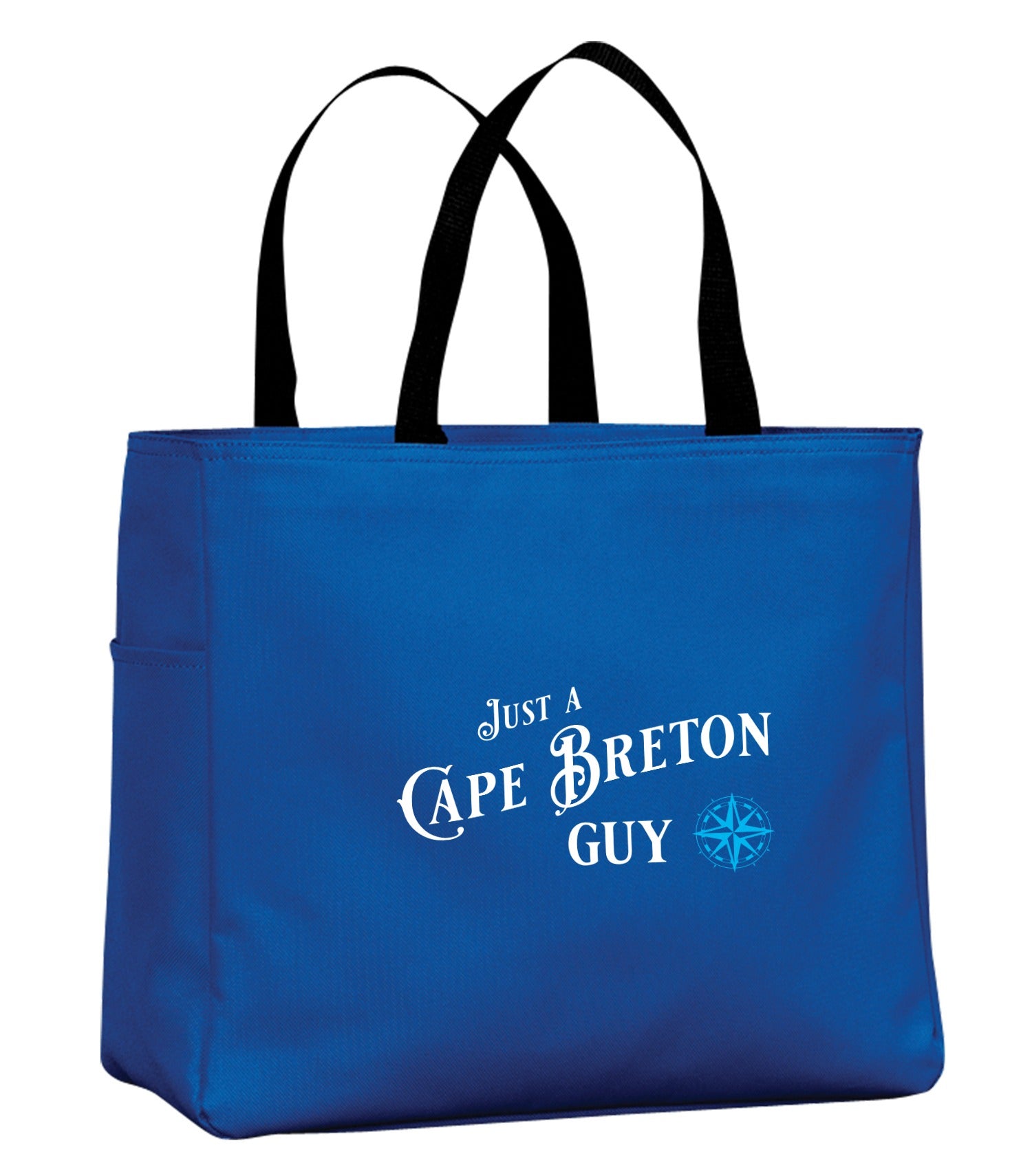 Just A CB Guy Blue Compass Tote Bag