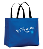 Just A NFLD Guy Blue Compass Tote Bag